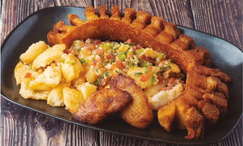 Migas con Chicharrón 