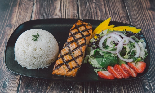 Salmón a la plancha