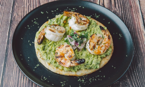 Arepa de Camarones 