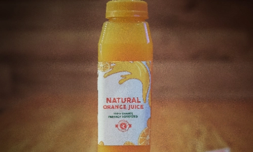 Botellas de naranja